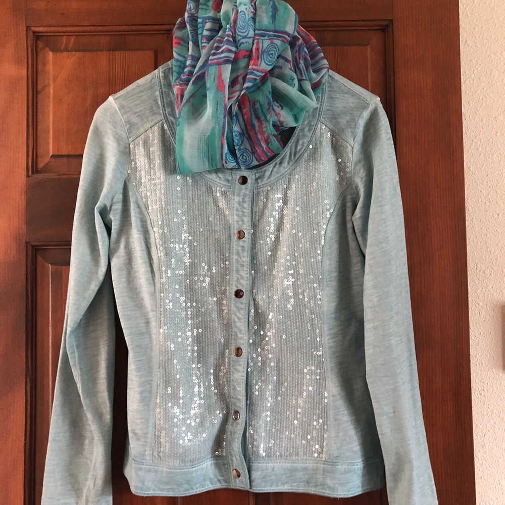 Sparkling light green Jacket